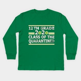 12th Grade 2020 Class of the Quarantined Kids Long Sleeve T-Shirt